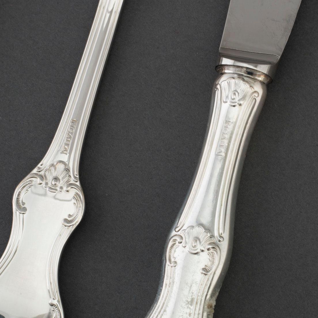 6+4+4 psc 'Patricia' electro plated cutlery by MGAB.