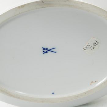 Terrin med lock, porslin, Meissen, Tyskland, 1930-40-tal.