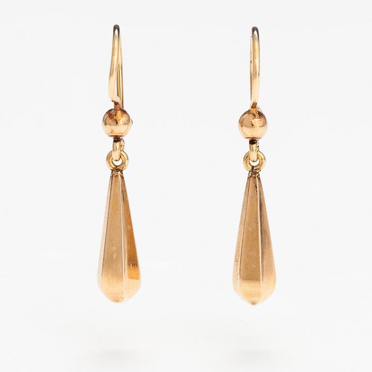 KORVAKORUPARI, 14K kultaa.