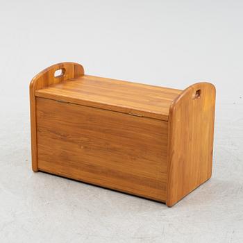 A teak chest / bench from Toften, Denmark.