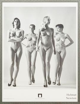 Helmut Newton, "They are coming".