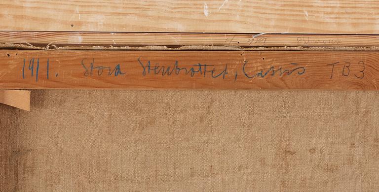 Isaac Grünewald, "Stora stenbrottet II, Cassis".