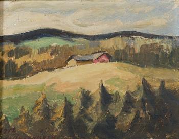 Jalmari Ruokokoski, Cottage Landscape.