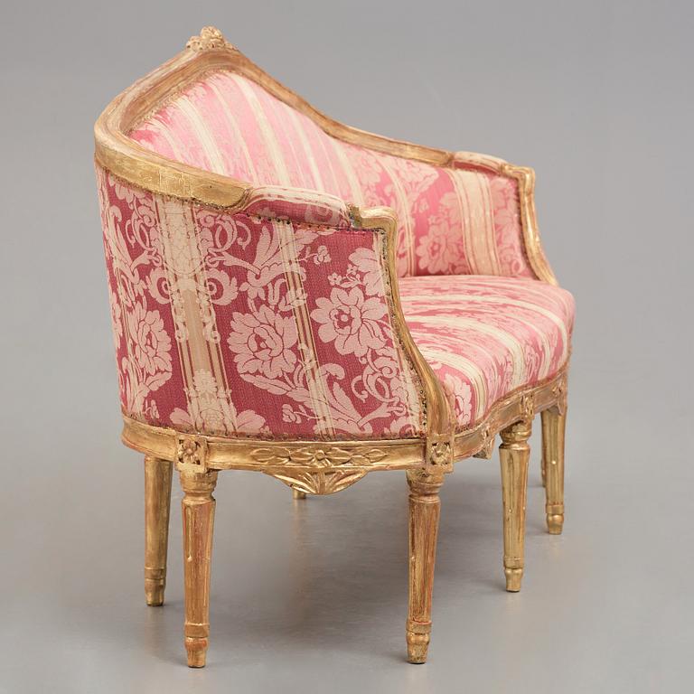 SOFFA, gustaviansk, 1700-talets slut.