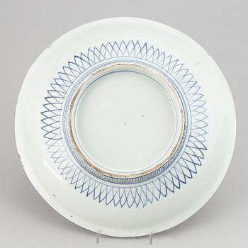 A Japanese porcelain dish, Meiji (1868-1912).