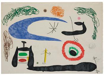 822. Joan Miró, "Dormir sous la lune".