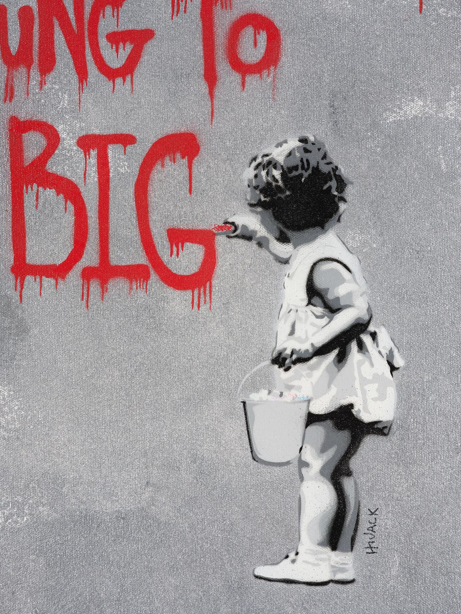 Hijack, "Never Too Young to Dream Big - Red Grey".
