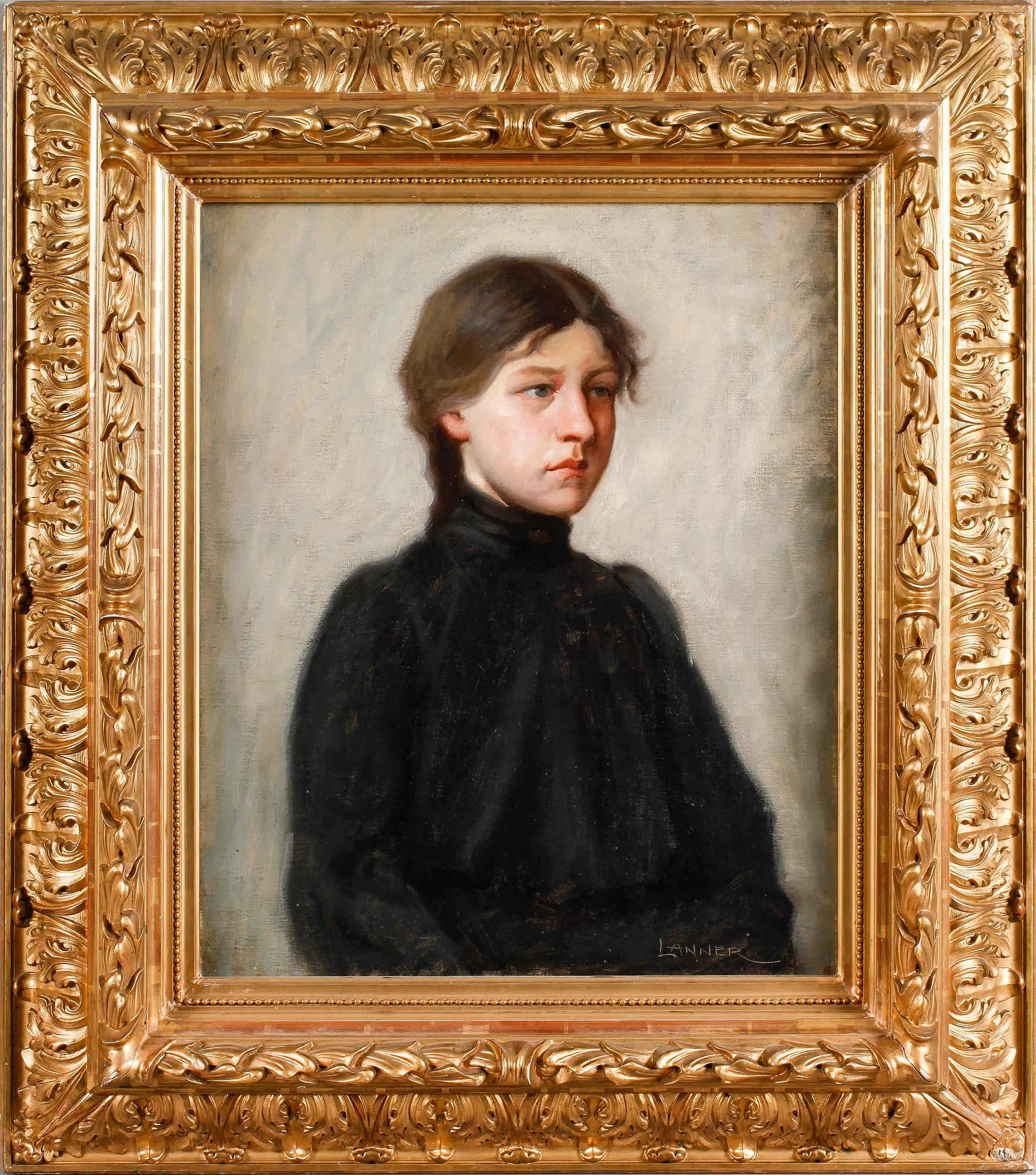 OLGA LANNER, olja på duk, signerad.