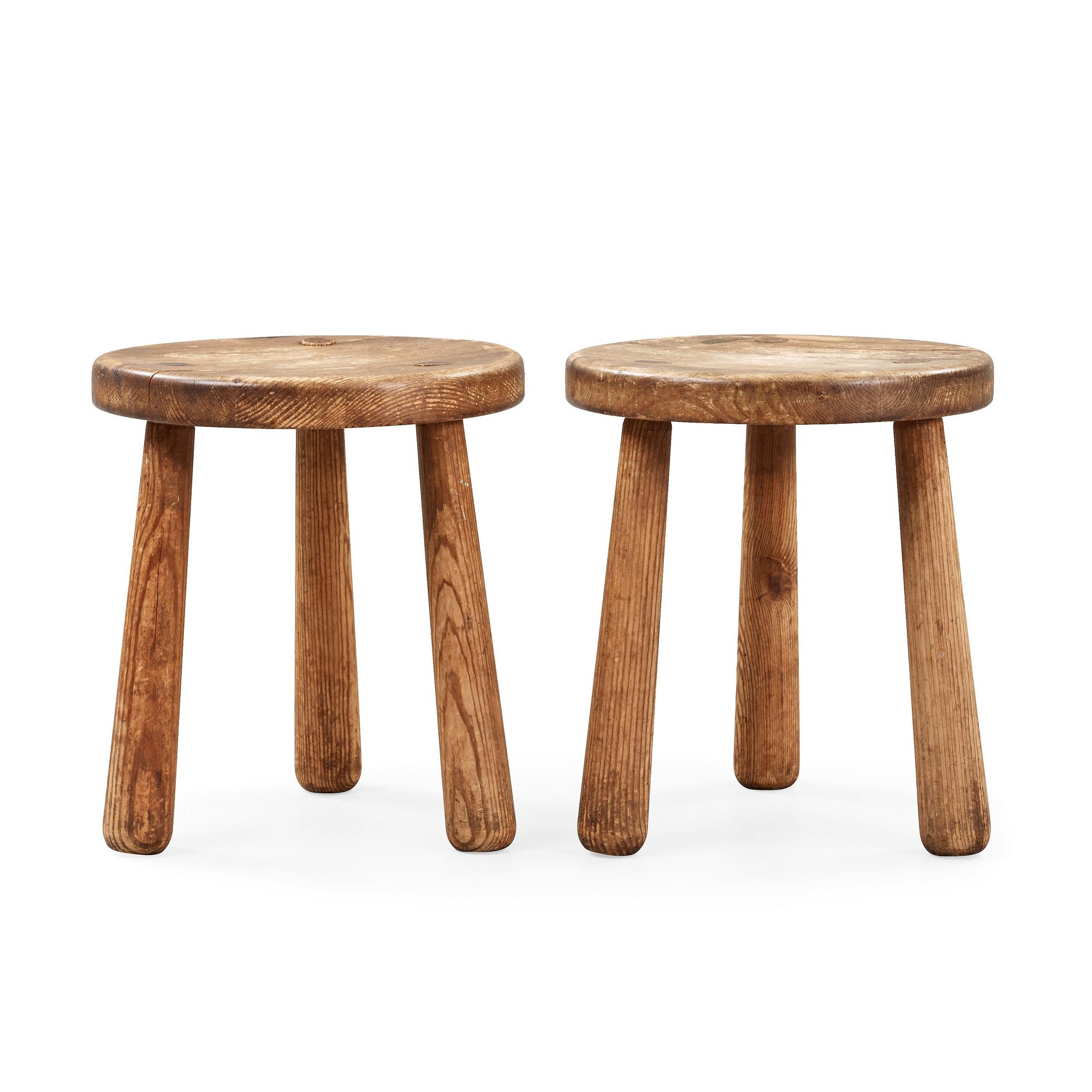 AXEL EINAR HJORTH, pallar, ett par, Nordiska Kompaniet 1930-tal.