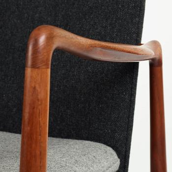 Finn Juhl, a "Bo59" teak easy chair, Bovirke Denmark, 1950-60's.