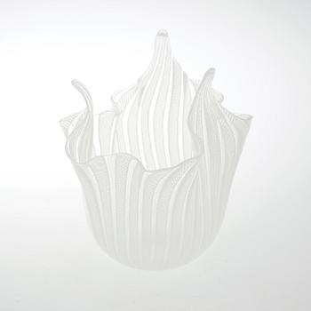 NÄSDUKSSKÅL, glas, "Fazzoletto", Fulvio Bianconi och Paolo Venini, Venini, Murano, Italien, 1900-talets andra hälft.