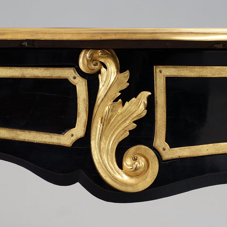 A Régence and style, Ormolu - Mounted Bureau Plat, 18th century and later.