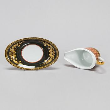 Versace, ruoka-astiasto, 27 osaa, posliini, "Medusa", Rosenthal, Studie-linie, Saksa.