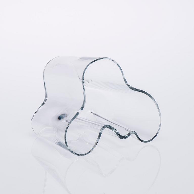 VAS, glas, "Savoy", märkt i botten Alvar Aalto. Iittala 1970/80-tal.