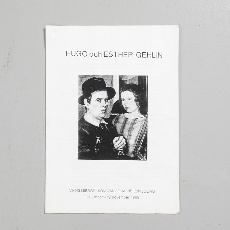 Hugo Gehlin, "Modell med trädocka".