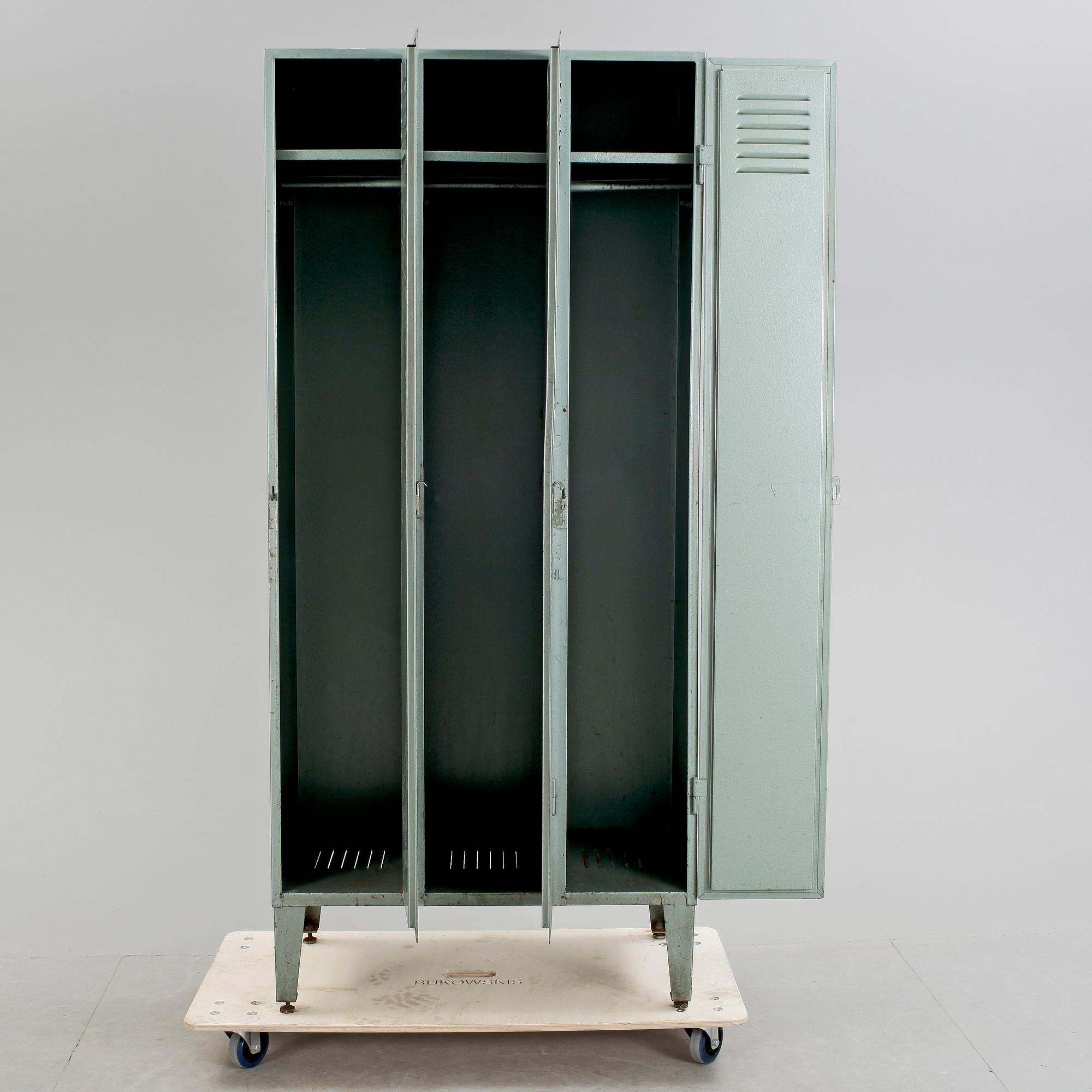 SKÅP, plåt, industrimodell, 1900-tal.