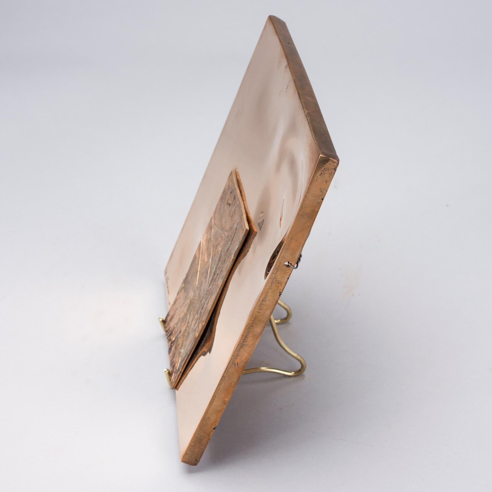 EERO HIIRONEN, bronsrelief, signerad och daterad -09, a tergo numrerad 1/3.