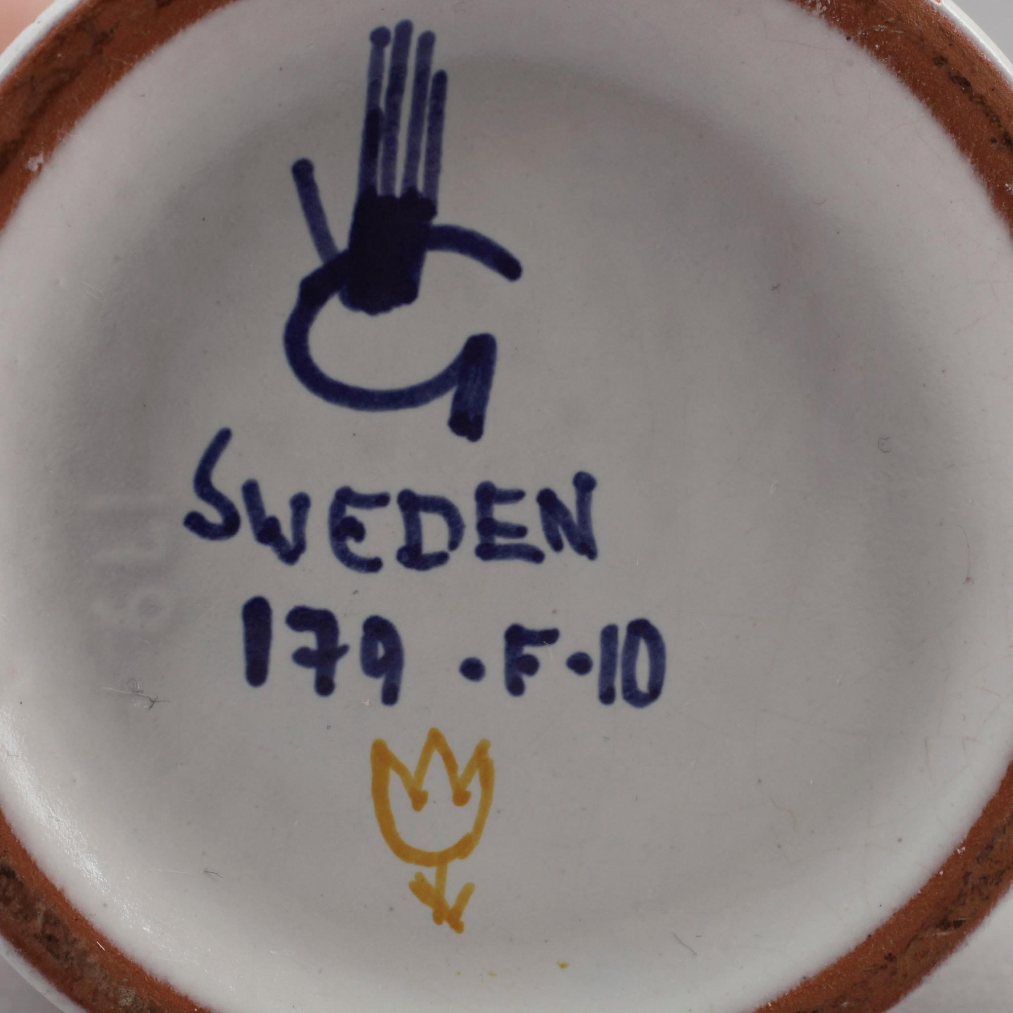 VAS. Fajans. Stig Lindberg Gustavsberg.