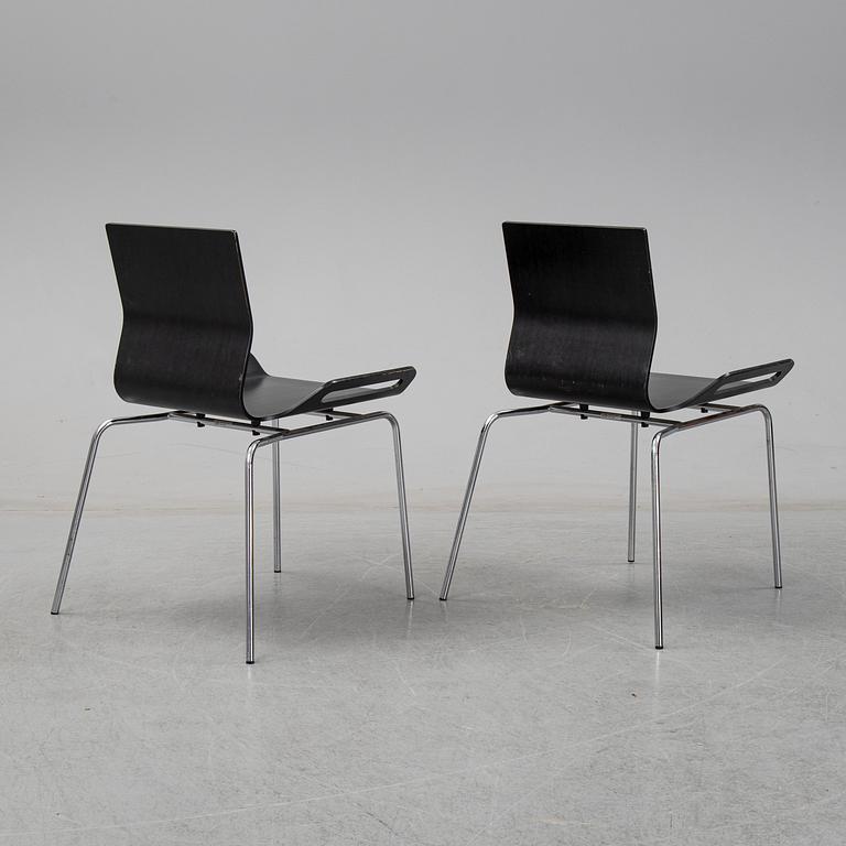 BJÖRN DAHLSTRÖM, six model B6 chairs from CBI, 1990's.