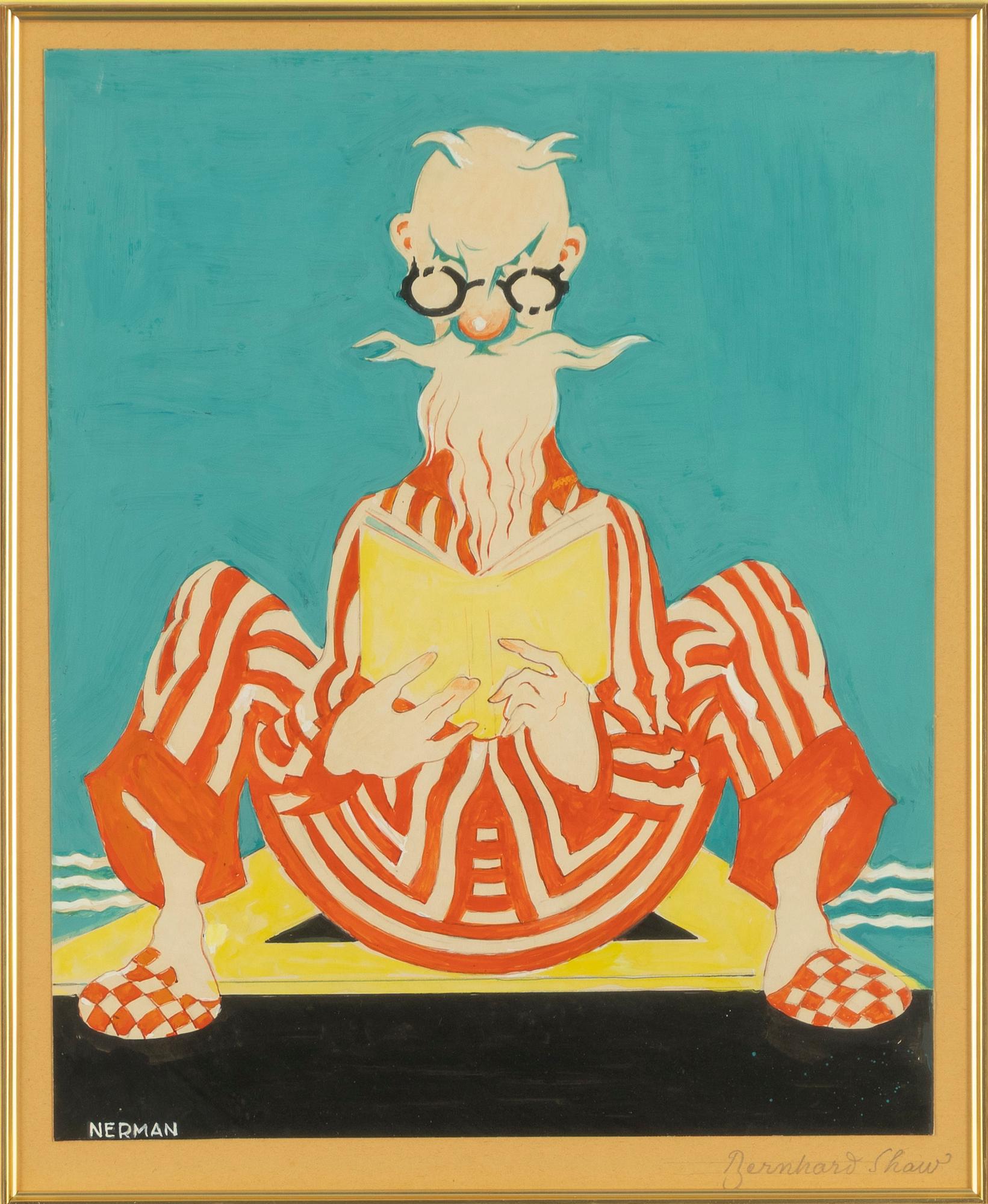 Einar Nerman, "Bernhard Shaw".