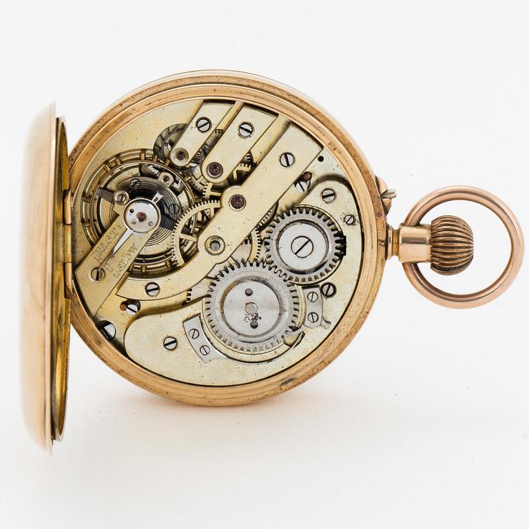 POCKET WATCH, hunter, 47.5 mm.