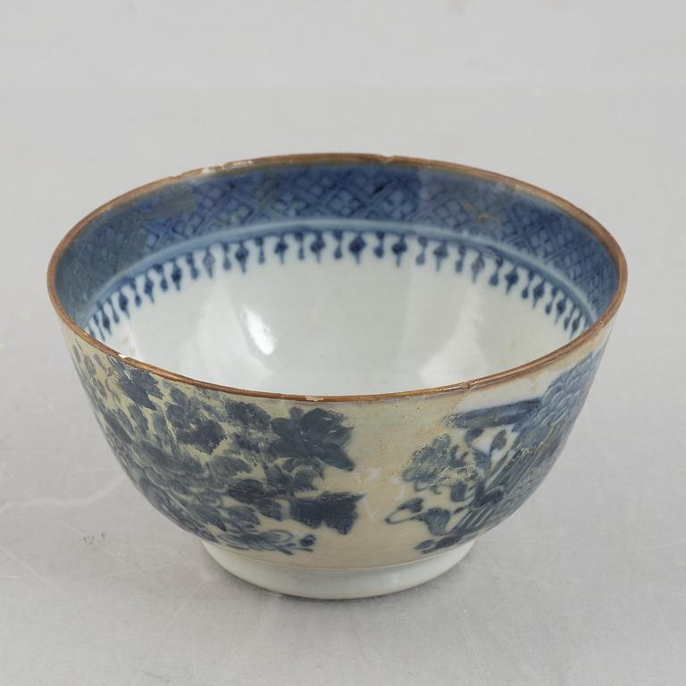Parti porslin, fyra delar, Kina och sydostasien, 1700-1900-tal.