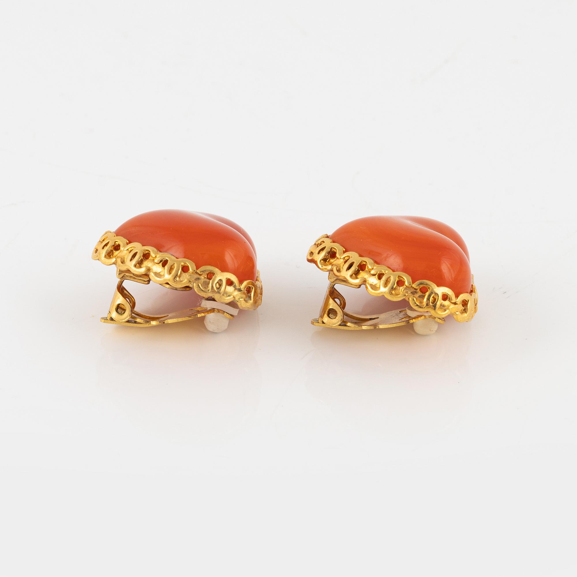 Chanel, earrings, 1984-1992.