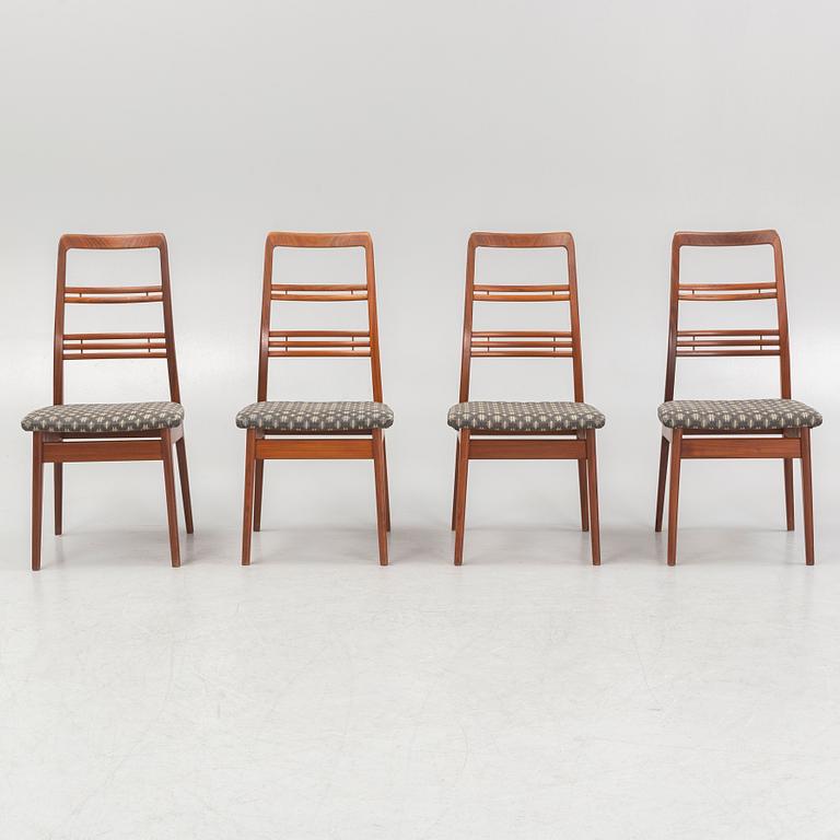 Svante Skogh, four "Rossetto" chairs,  1960's.