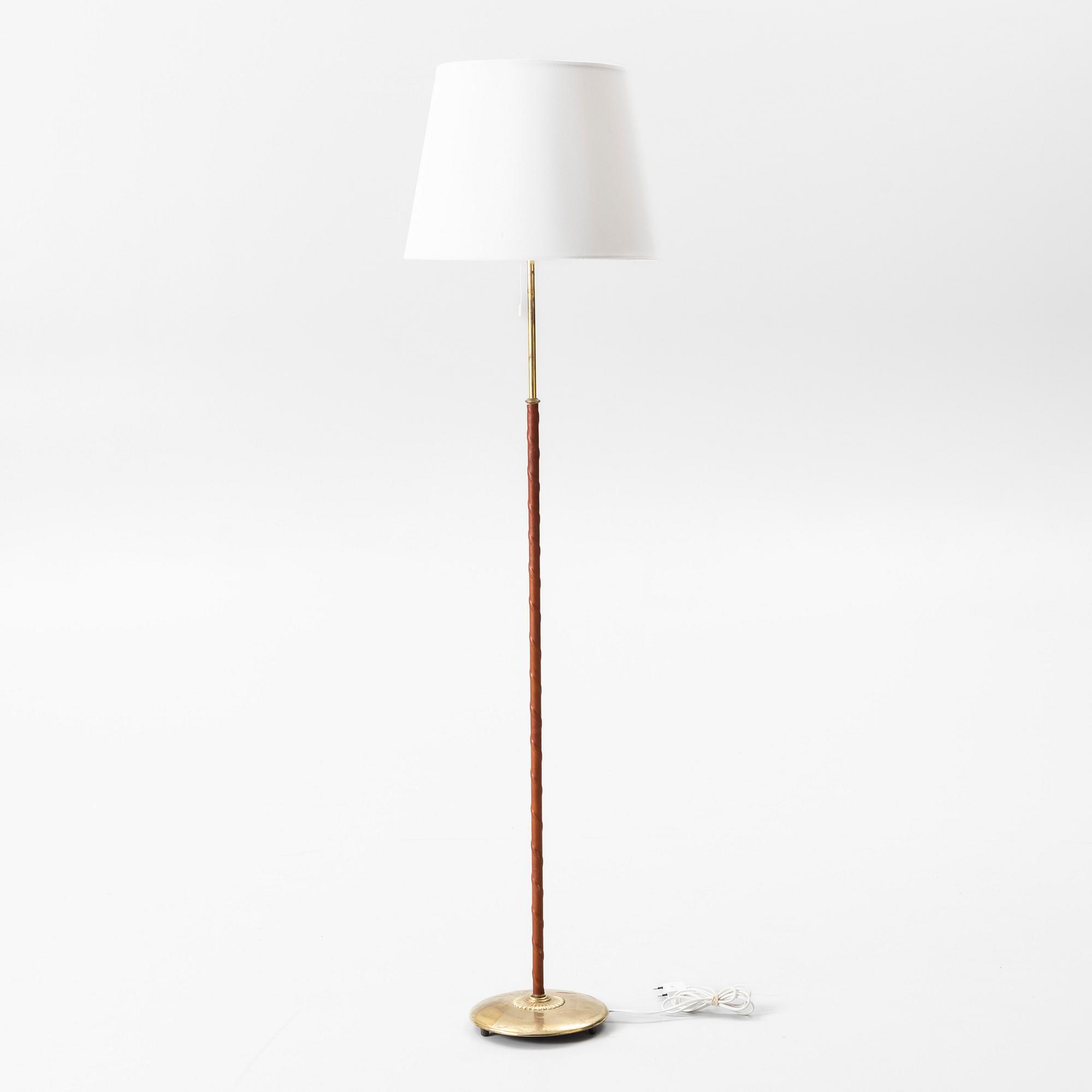 Bertil Brisborg, attributed to, a model 30006 floorlamp, Nordiska Kompaniet, mid 20th century.