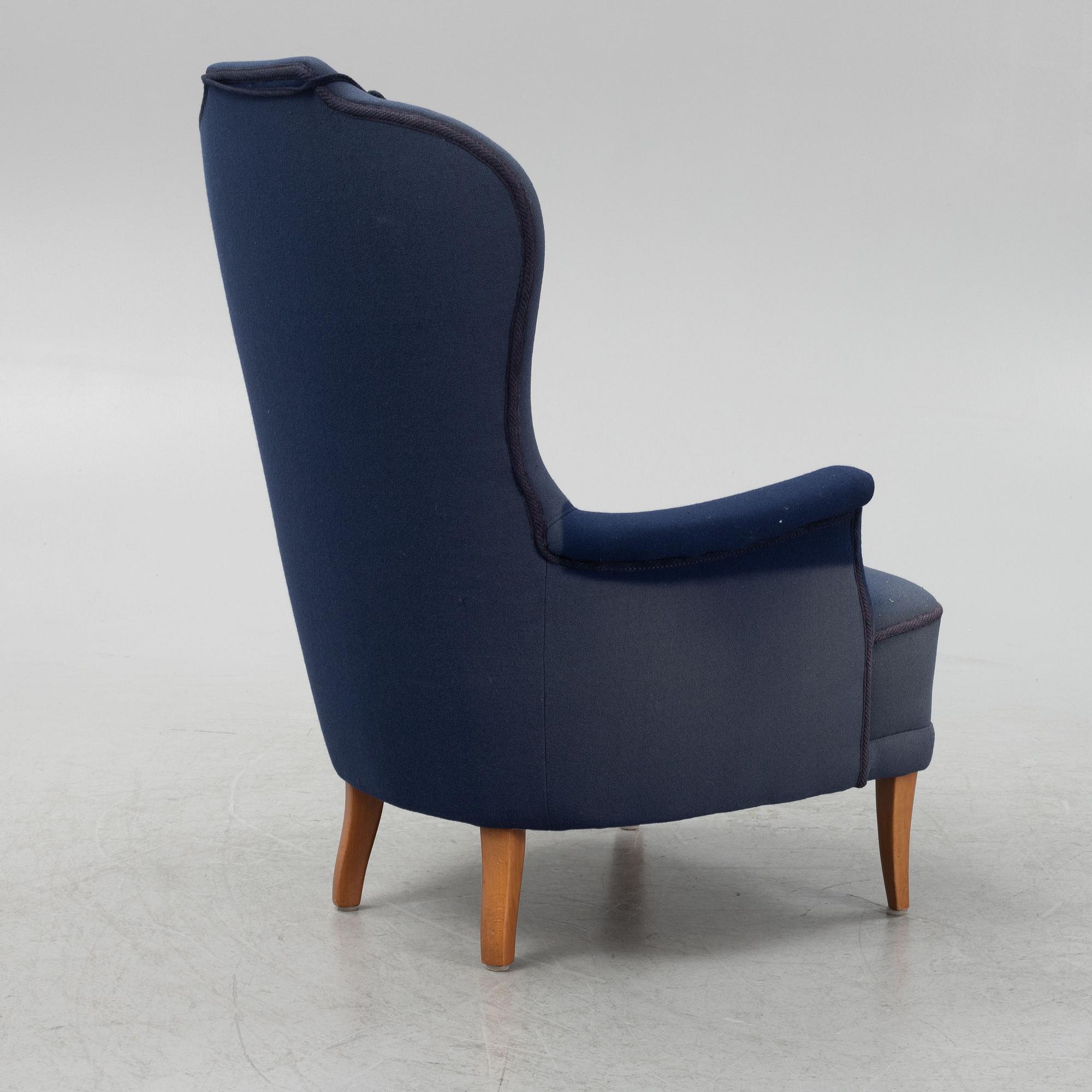 Carl Malmsten, fåtölj, "Farmor", 1900-talets andra hälft.