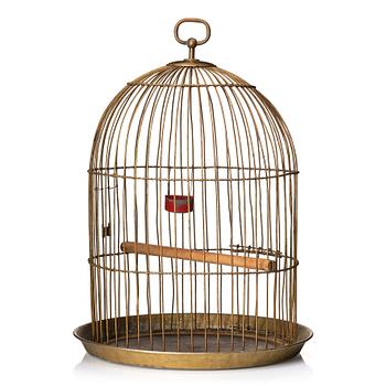 Firma Svenskt Tenn, a birdcage, latter half of the 20th century, provenance Estrid Ericson.