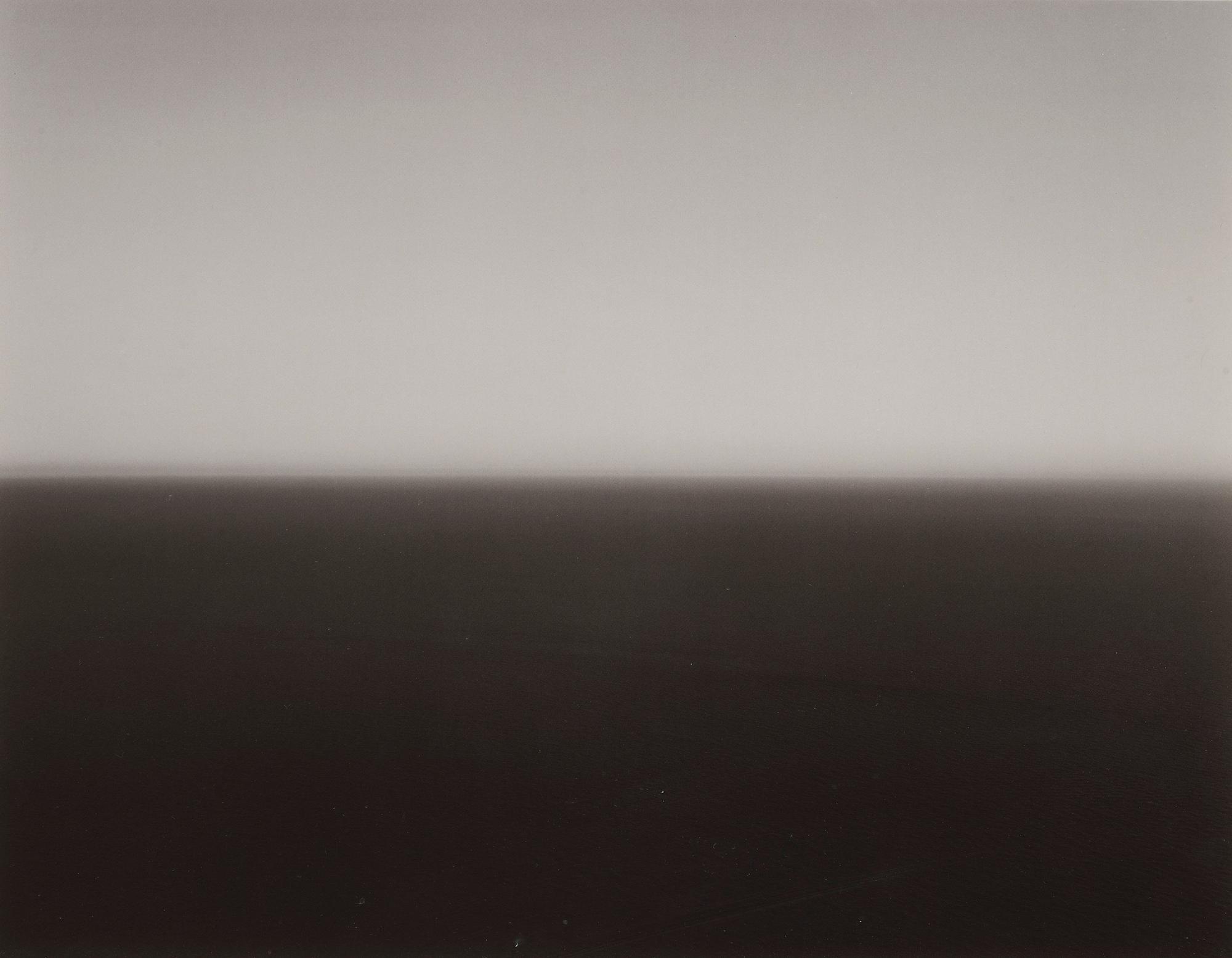Hiroshi Sugimoto, "Mediterranean Sea Cassis 1989".