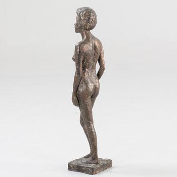 BIANCA MARIA BARMEN. Unique bronze sculpture. Signed and dated 1988.