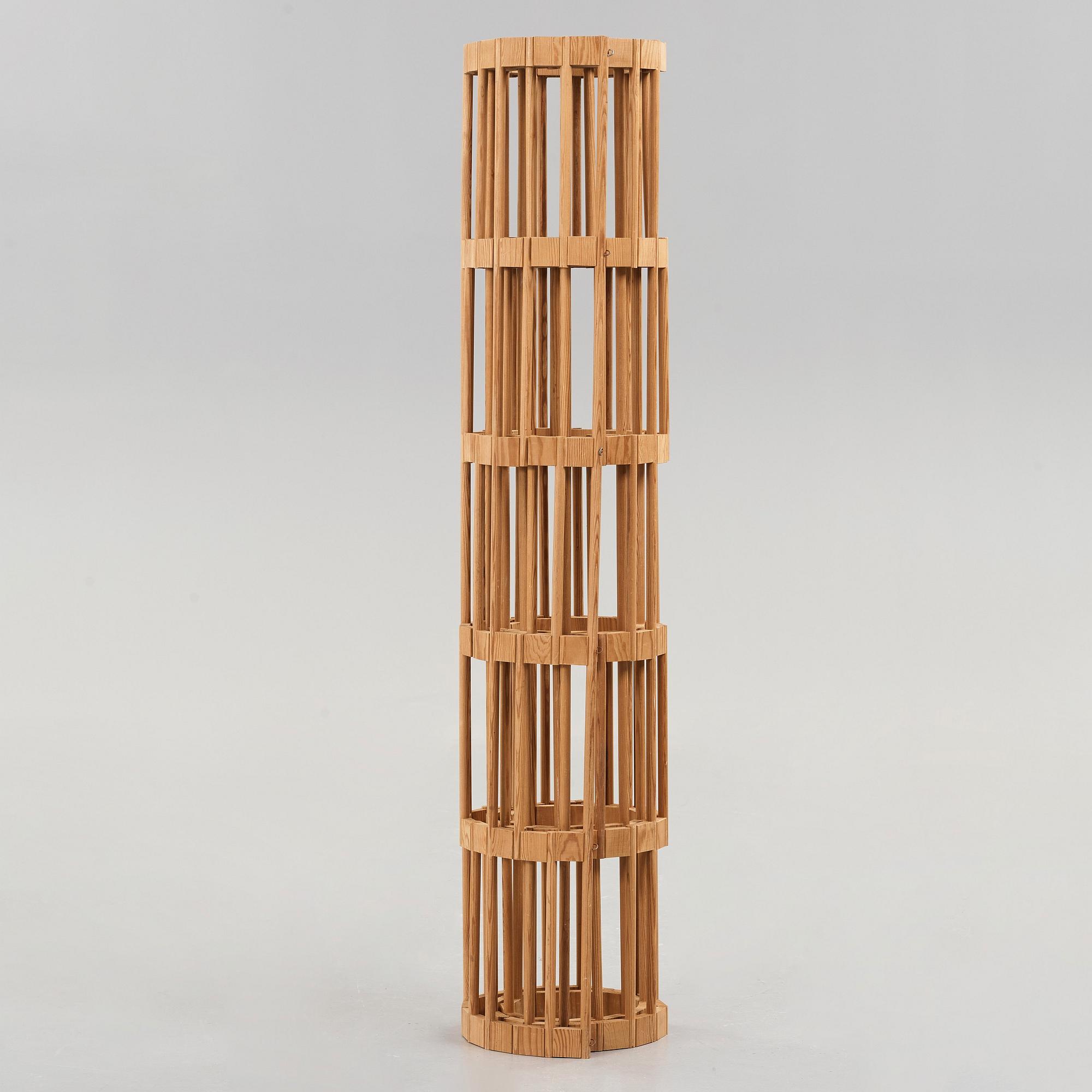 A Swedish room divider, possibly executed by the company Lublins, 1940's.