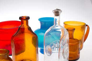 PARTI GLAS, 12 delar. Erik Höglund, Boda, 1950-/60-tal.