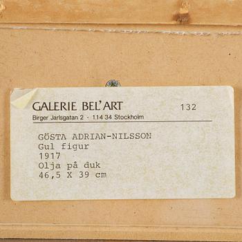 Gösta Adrian-Nilsson, "Gul Figur".