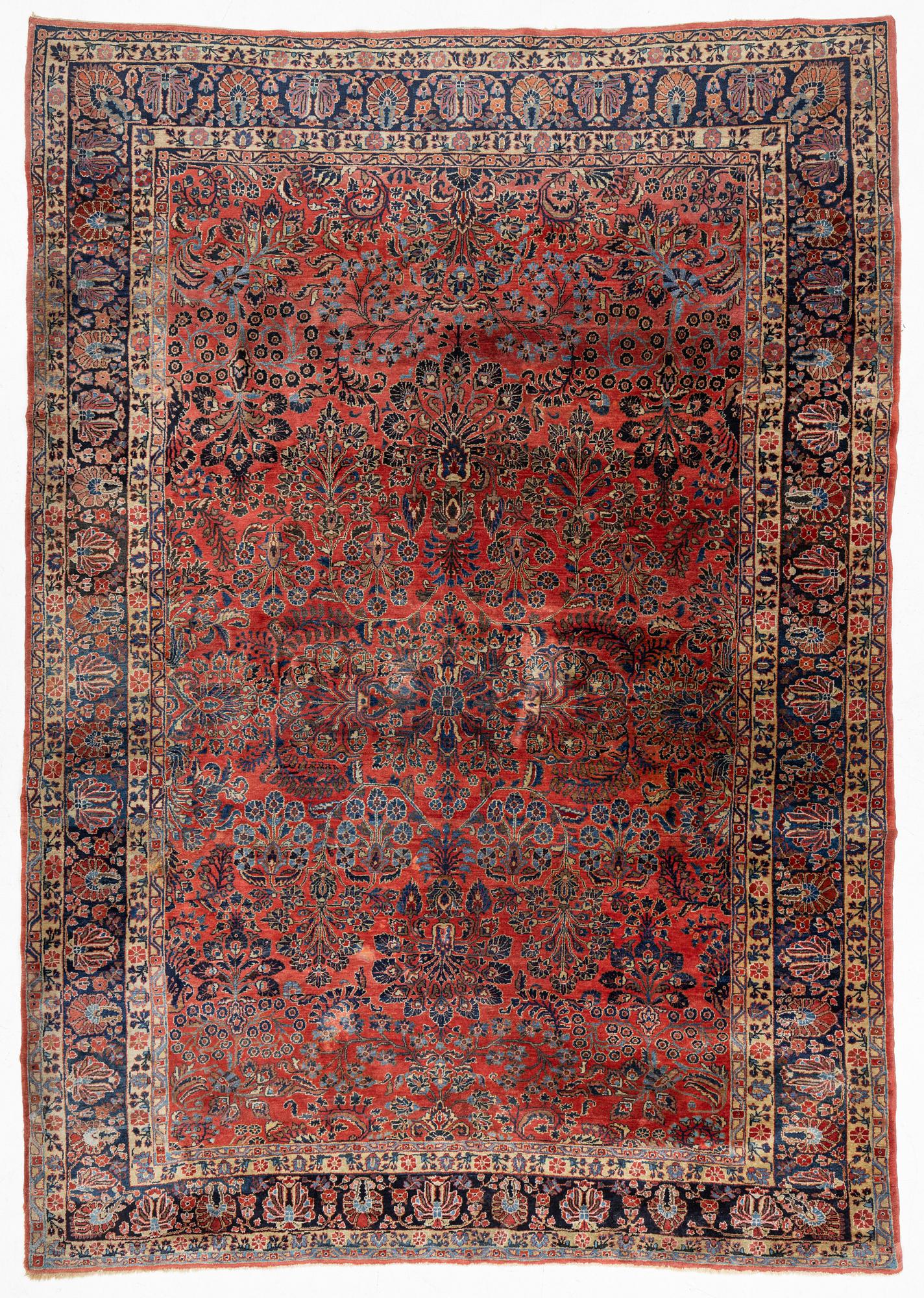 A so called American Sarouk carpet, c. 380 x 265 cm.