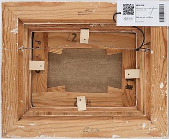 Axel Olson, oil on canvas, signed, executed 1979.