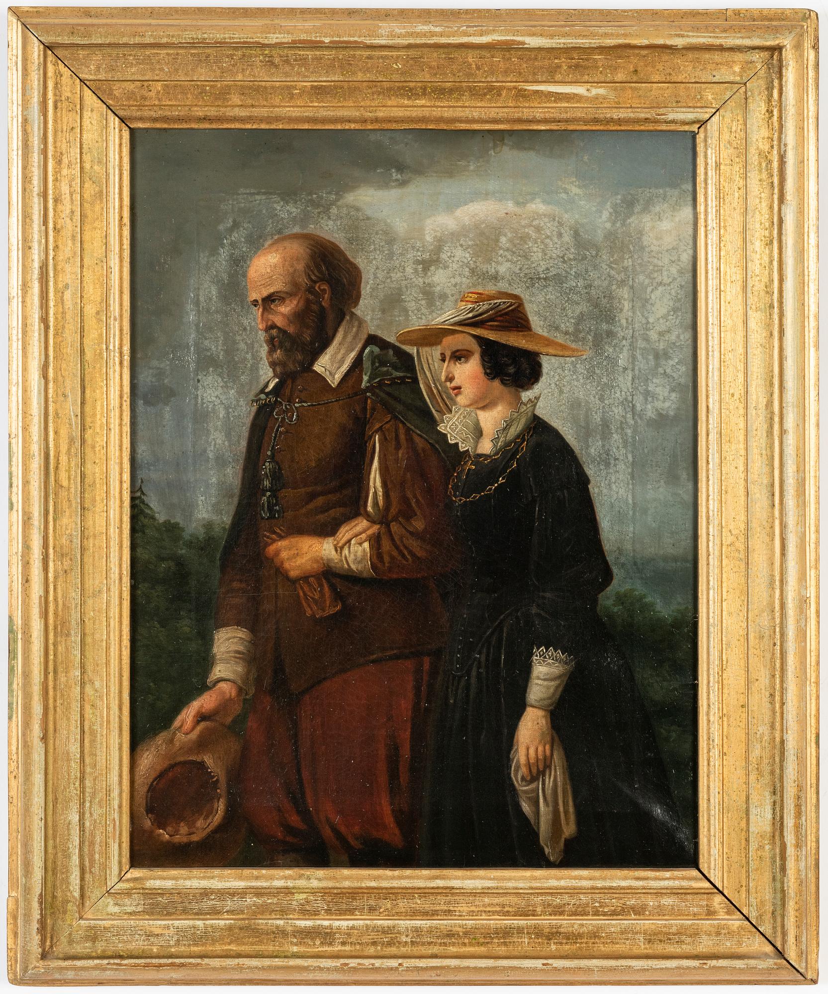 Unknown artist, 19th Century, oil on canvas.