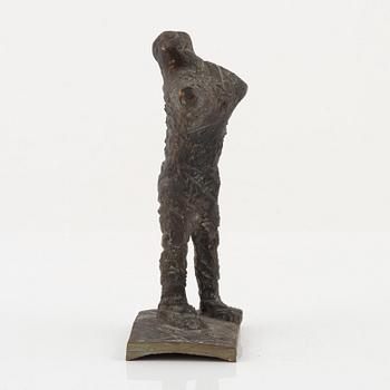 Bror Marklund, sculpture, unsigned, bronze, height 19 cm.