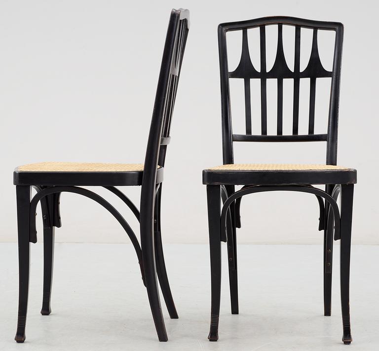 STOLAR, ett par, Gustav Siegel, J & Kohn, Österrike, 1900-talets början.