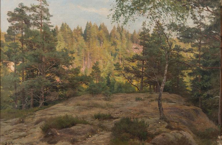 Berndt Lindholm, Forest view.