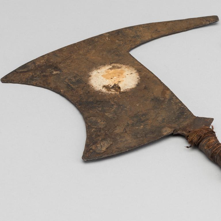 A PAIR OF CEREMONIAL AXES, Mandara Mountains, Northwest Kamerun.