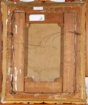 OKÄND KONSTNÄR, olja på duk, 1800-talets första hälft.