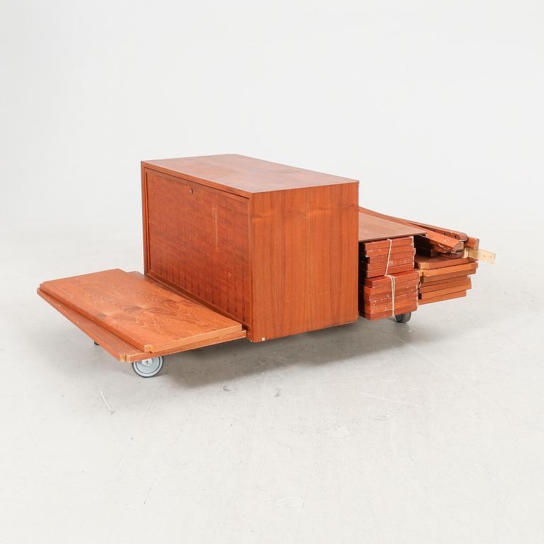 Poul Cadovius, a teak shelf system "Royal System" Denmark alter part of the 20th century.