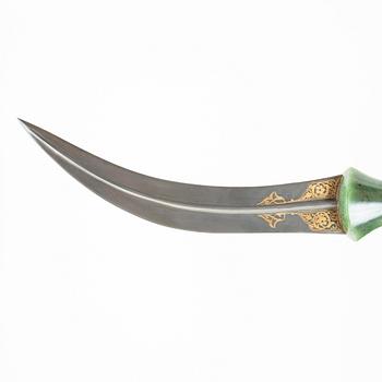 Khanjar, dagger, indopersian for the ottoman market, turn of the Century 1900.