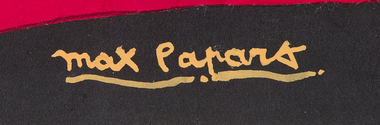 Max Papart, "Red Music".