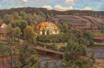 233. Victor Westerholm, VIEW OVER BILLNÄS.