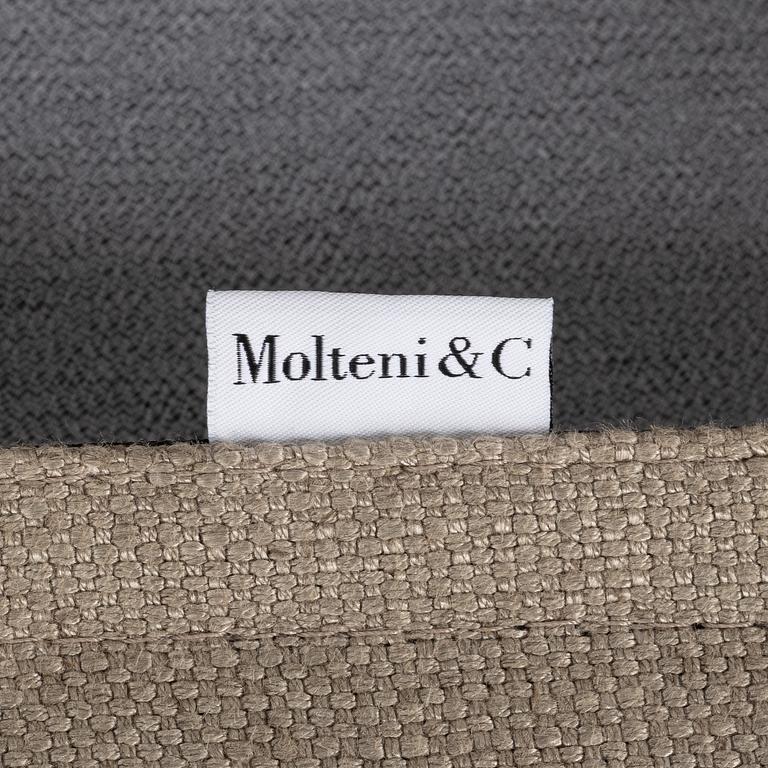 Rodolfo Dordoni, five armchairs and three chairs. 'Chelsea' chairs, Molteni.