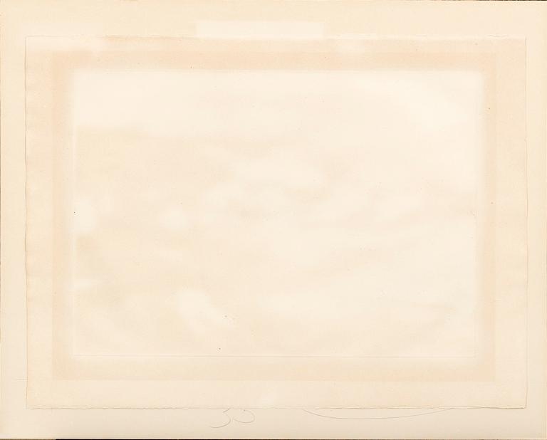 An ZAO WOU-KI colour etching, signed Epreuve d'Artiste and dated -74.
